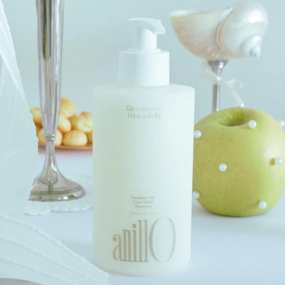 ANILLO Gardenia Veil Color Shield Shampoo 300ml - Шампунь для фарбованого волосся - фото №4